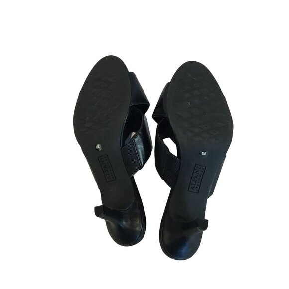 Alfani NWOT Larrk Dress Sandals Step Flex Black Kitten Heel Sz 6M Buckle Accent - Picture 7 of 8